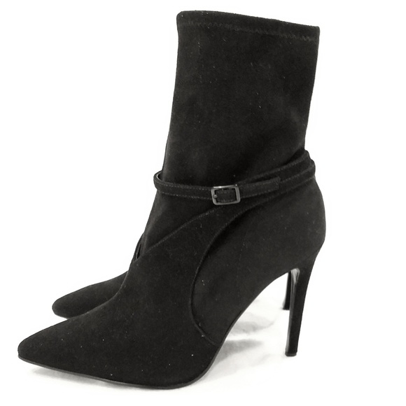 Kendall & Kylie Shoes - NEW Kendall + Kylie Black Autum Suede Ankle Boots